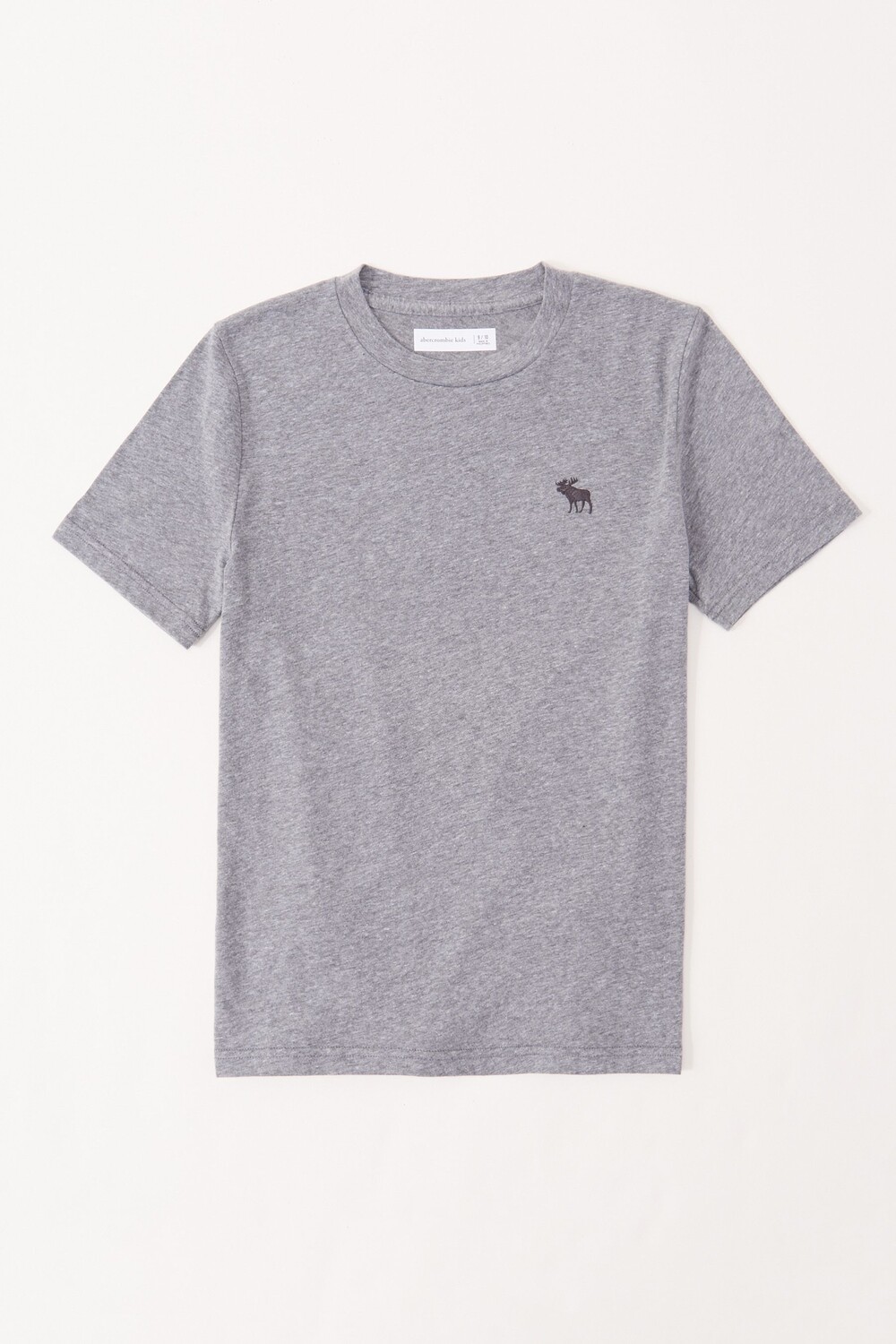 

Футболка Essential с короткими рукавами Abercrombie & Fitch, серый
