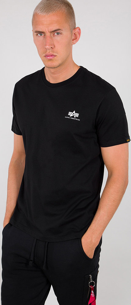 футболка alpha industries размер xl серый Футболка с принтом Alpha Industries, черный