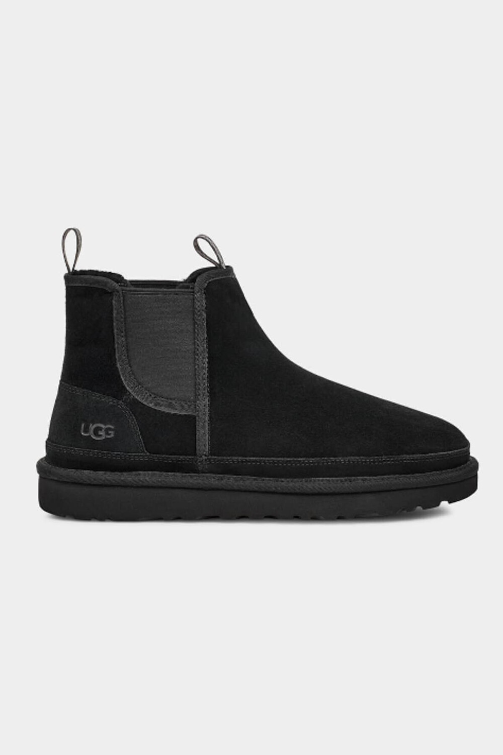 

Ботильоны - Черный - На плоской подошве UGG, черный