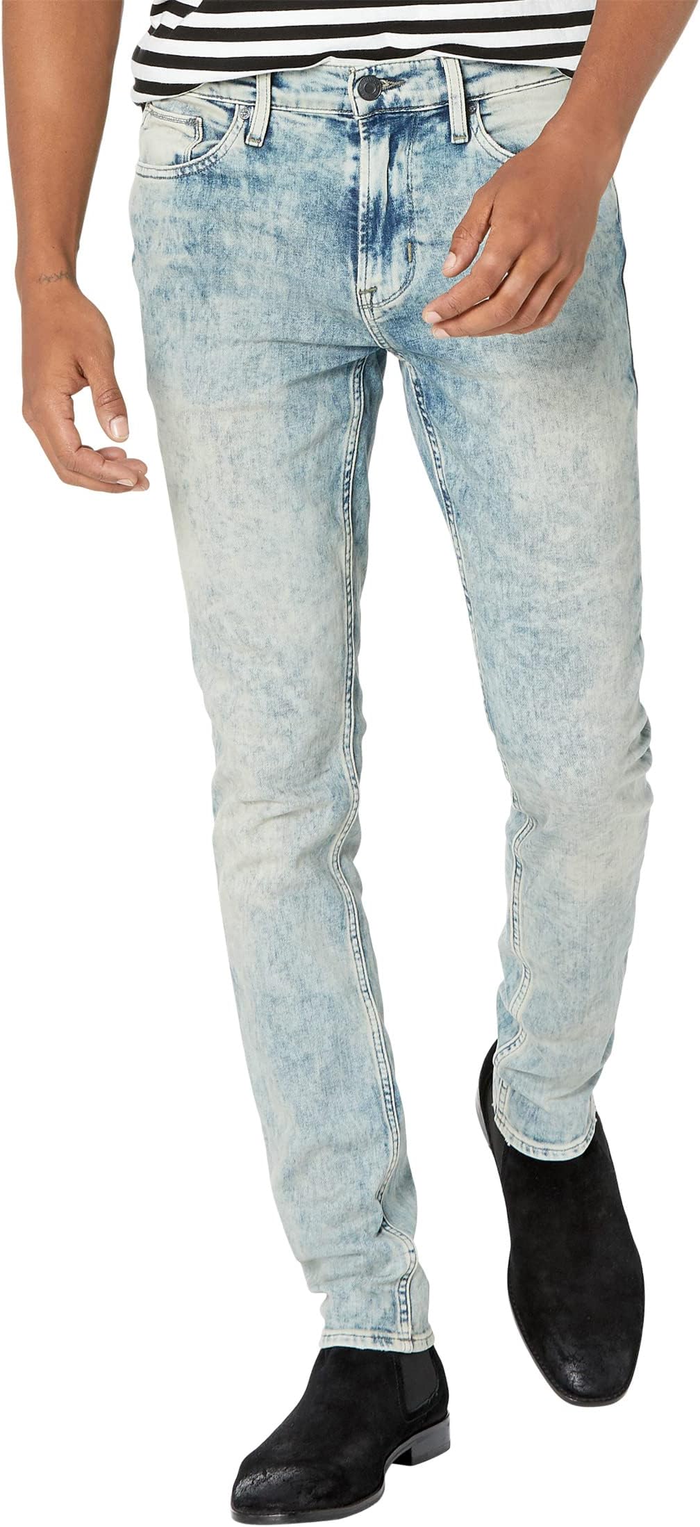 цена Джинсы Axl Slim Zip Fly in Forecast Hudson Jeans, цвет Forecast