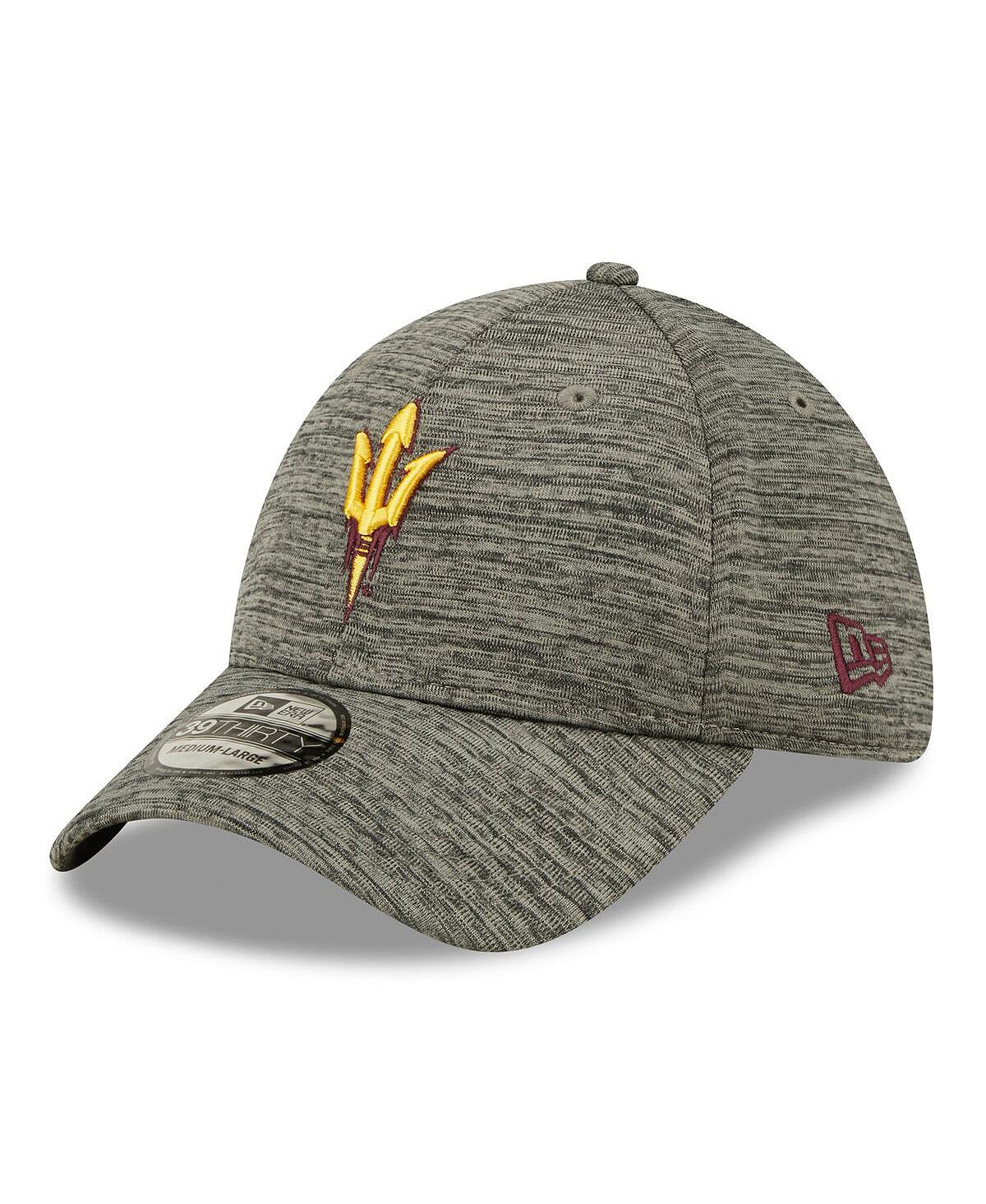 

Мужская кепка Heather Grey Arizona State Sun Devils Essential 39Thirty Flex. New Era