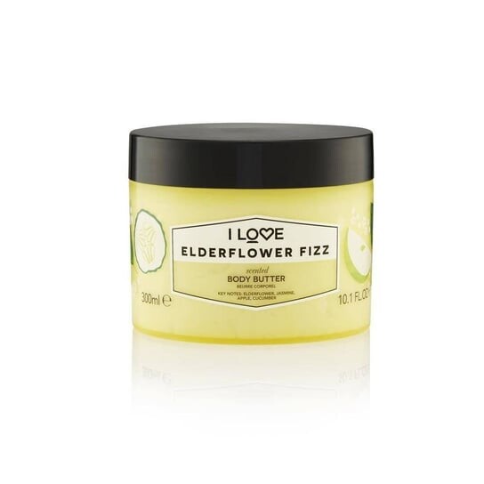 

Увлажняющее масло для тела, Elderflower Fizz, 300 мл I Love, Scented Body Butter