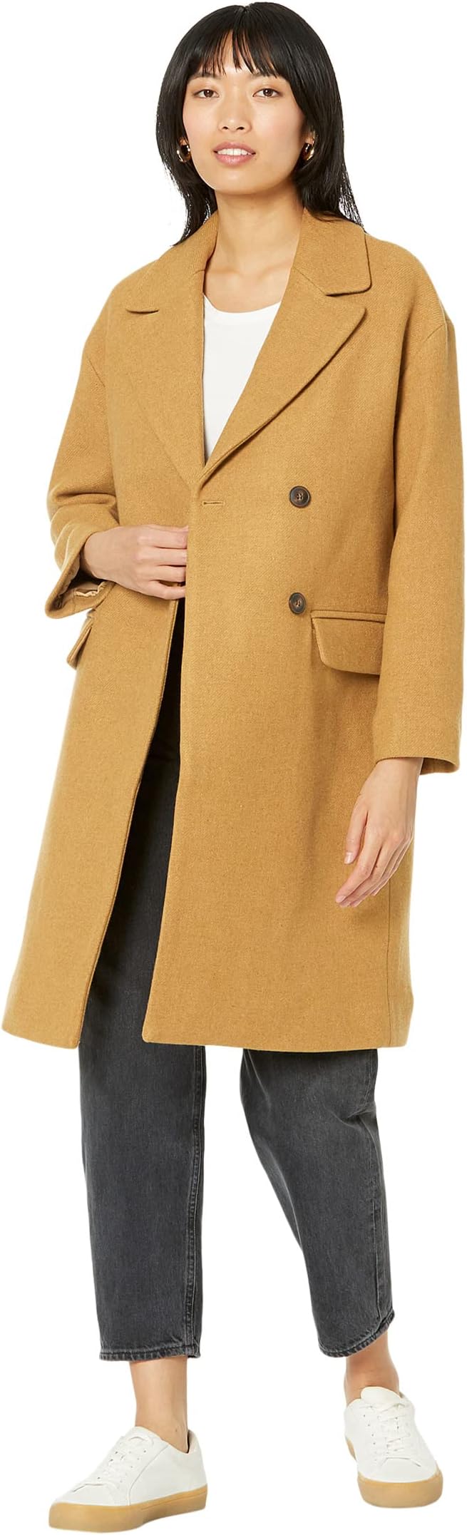 

Пальто Haydon из ткани Insuluxe Madewell, цвет Heather Toffee