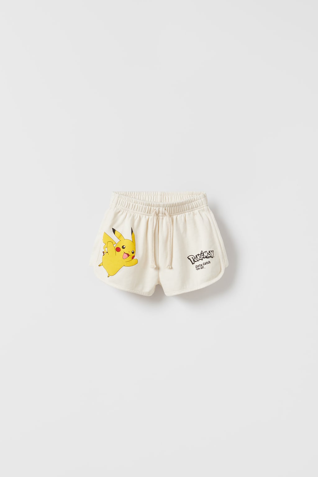 

Шорты-бермуда pikachu pokémon nintendo ZARA, экрю