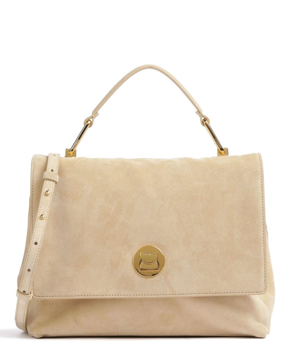 

Сумочка Liya Suede из матовой кожи Coccinelle, бежевый
