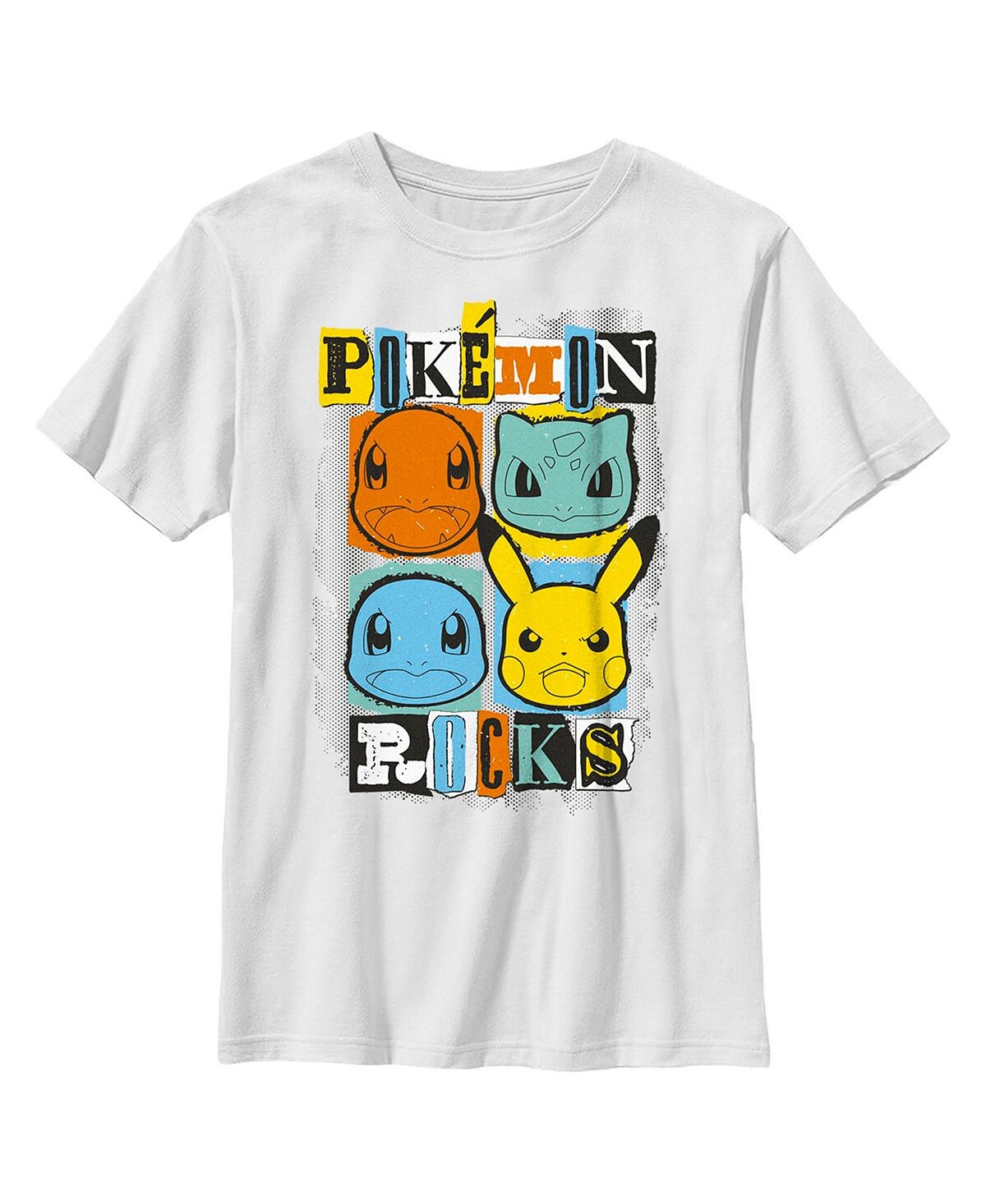 

Детская футболка Pokemon Starters Rocks для мальчиков Nintendo