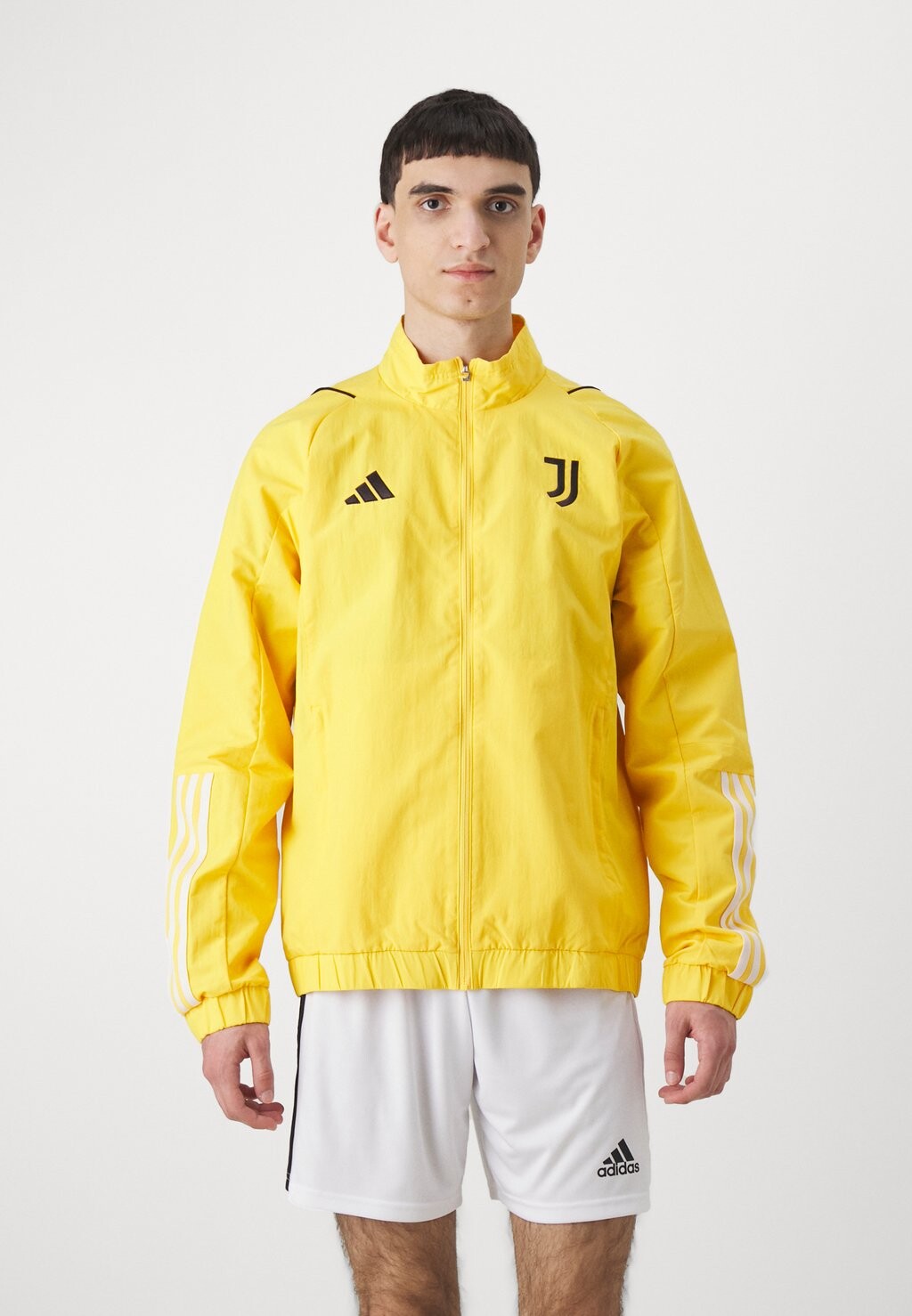 

Team Juventus Turin Presentation Jacket Adidas, цвет bold gold