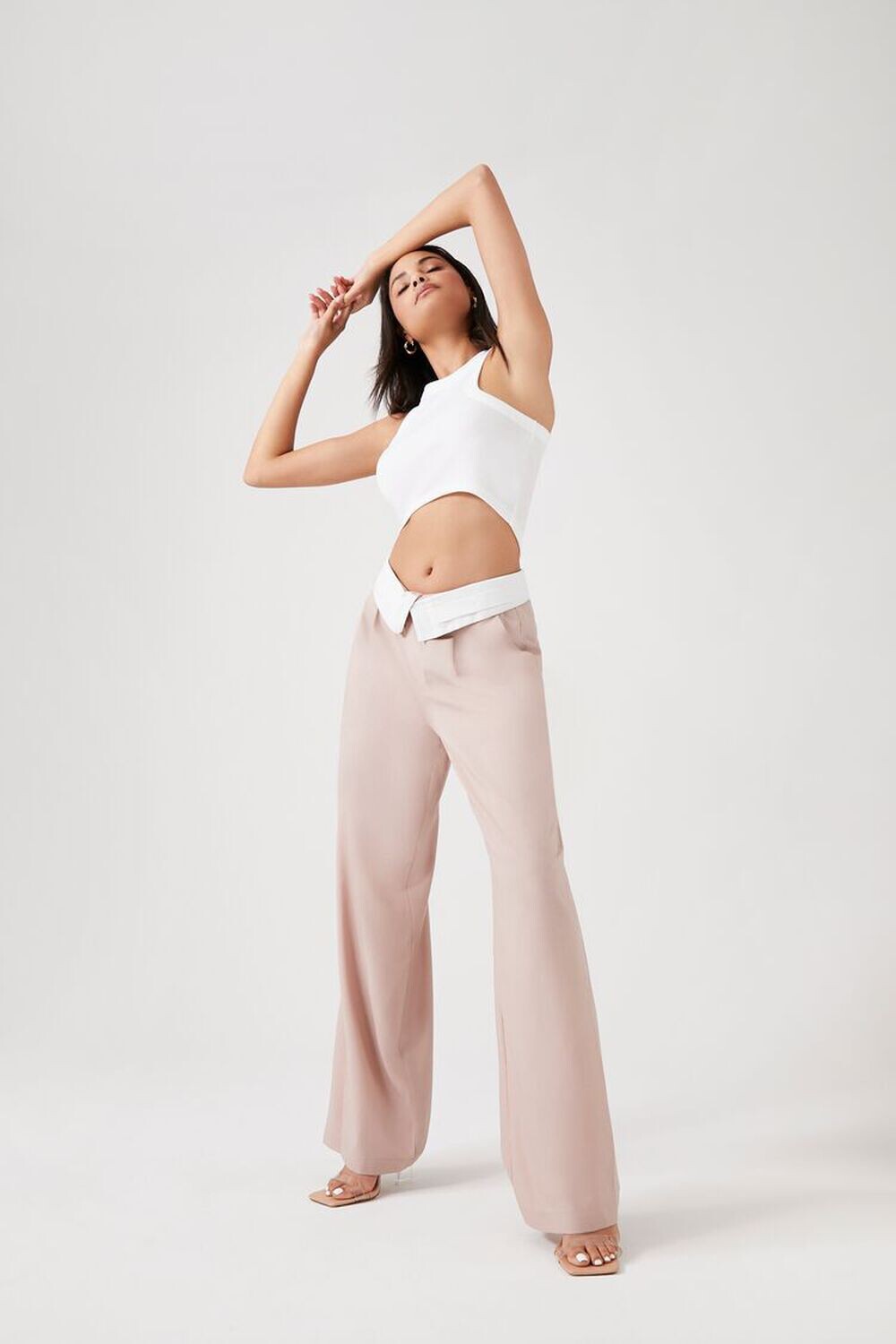 

Широкие брюки с отложным воротником Forever 21
