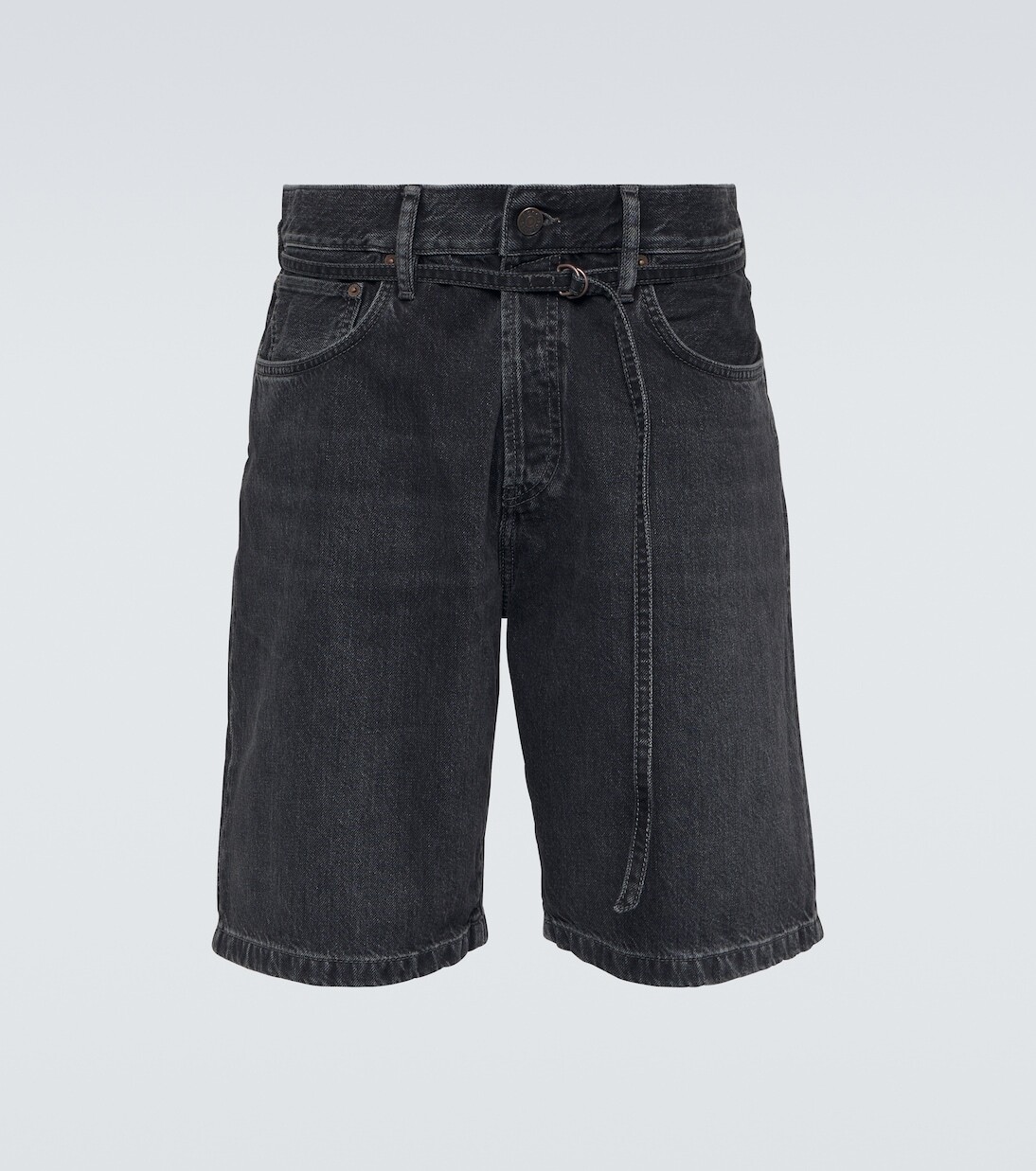 

Джинсовые шорты roland Acne Studios, черный