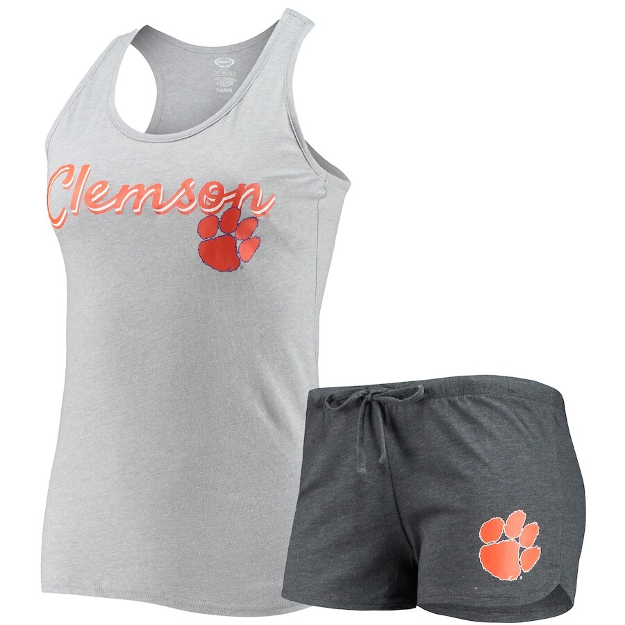 

Пижамный комплект Concepts Sport Clemson Tigers, серый