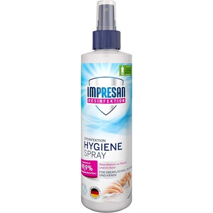 

Impresan Hygiene Spray Дезинфицирующее средство для поверхностей и текстиля, помповый спрей, 250 мл