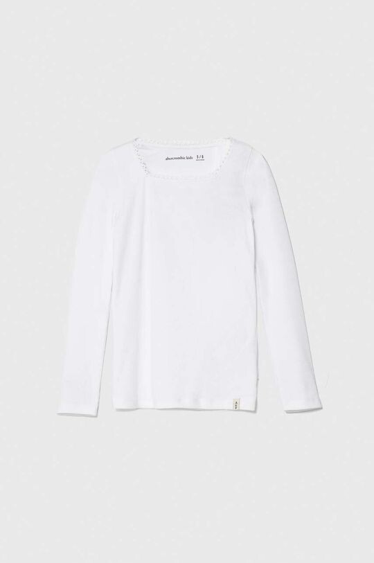 

Abercrombie & Fitch Детская футболка с длинными рукавами, белый