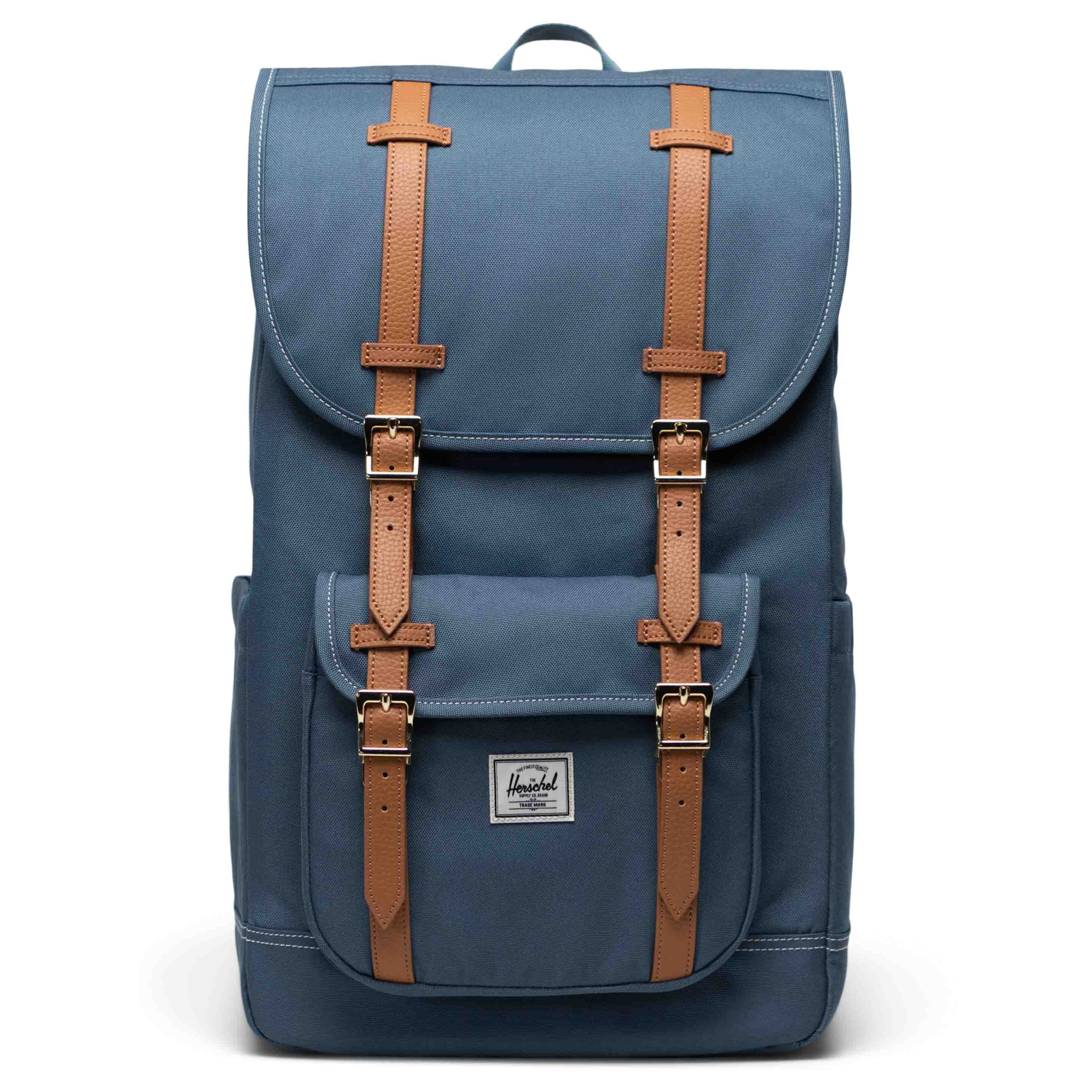 

Сумка для ноутбука Herschel Little America 16 49.5 cm, цвет blue mirage/white stitch