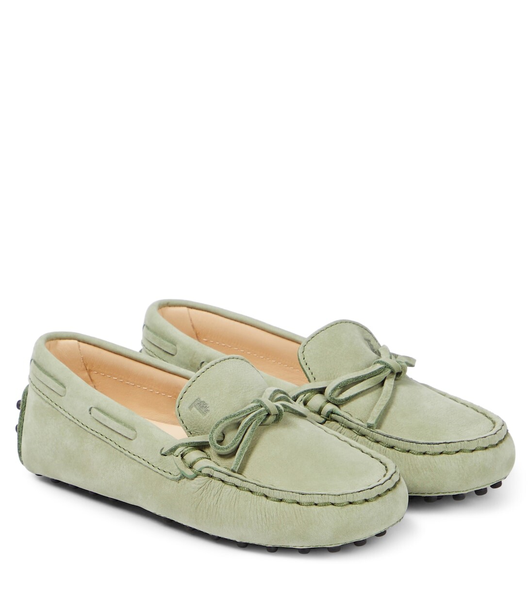 

Кожаные лоферы gommino Tod'S Junior, зеленый