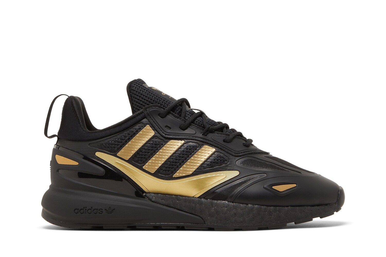 

Кроссовки adidas Zx 2K Boost 2.0 'Black Gold Metallic', черный