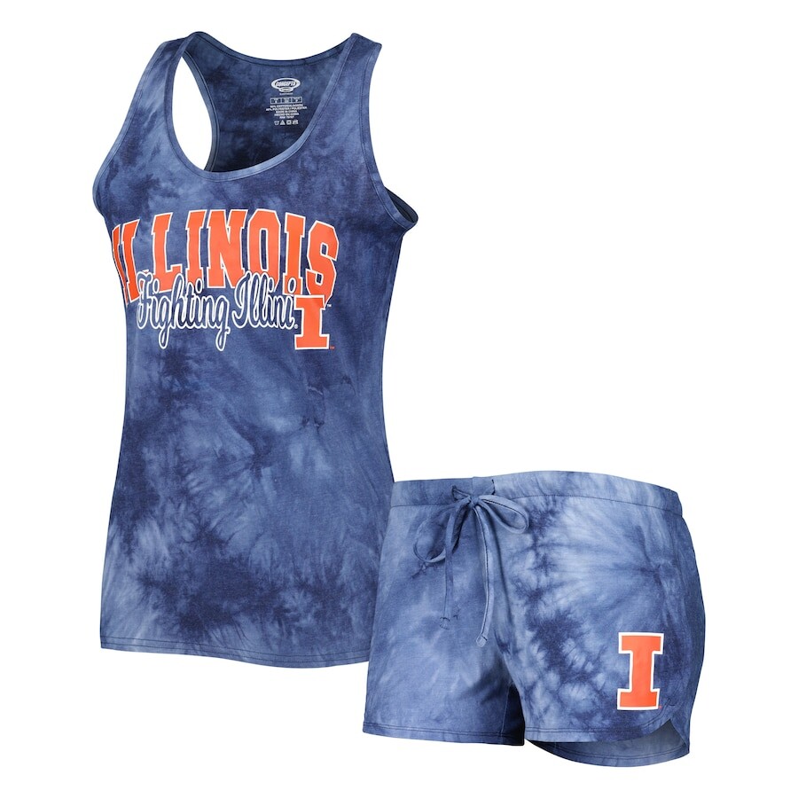 

Пижамный комплект Concepts Sport Illinois Fighting Illini, нави