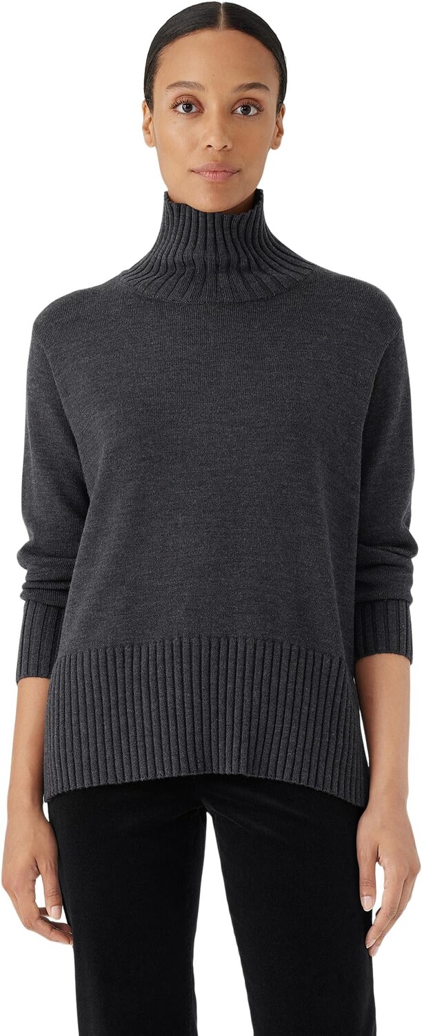 

Водолазка Пуловер Eileen Fisher, цвет Charcoal