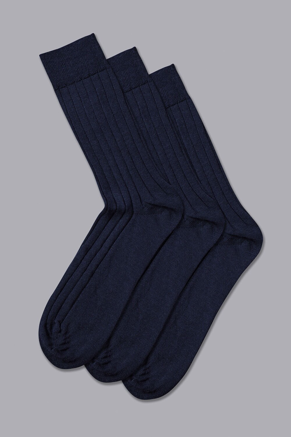 

Носки из мериносовой шерсти 3 пары Charles Tyrwhitt, синий