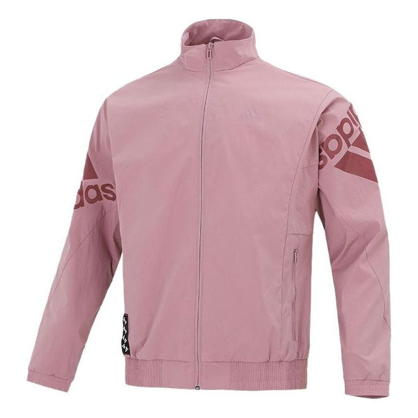 Куртка Adidas Large Logo Sports Training Jacket Pink, розовый