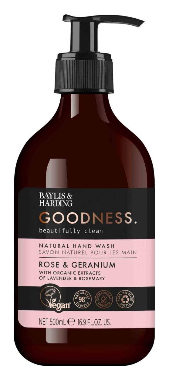 

Жидкое мыло Baylis & Harding Goodness Rose & Geranium, 500 мл