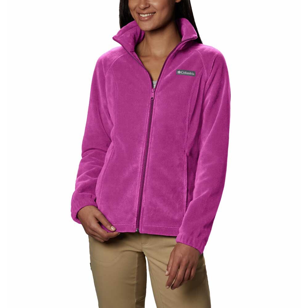 

Толстовка на молнии Columbia Benton Springs Hooded, розовый