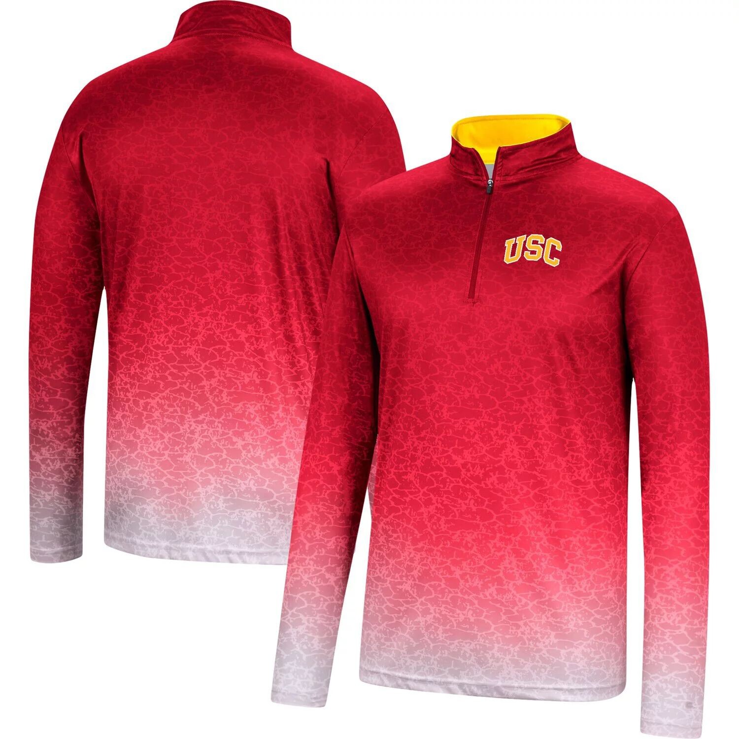 

Мужская ветровка с молнией в четверть от Cardinal USC Trojans Walter Colosseum