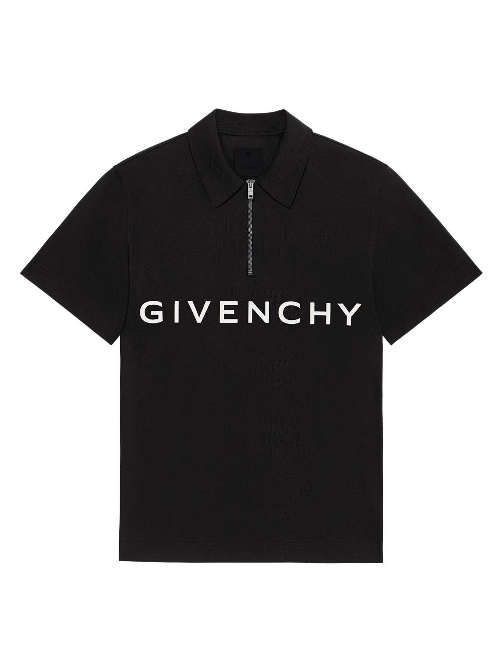 

Рубашка поло на молнии Archetype из хлопка Givenchy, черный
