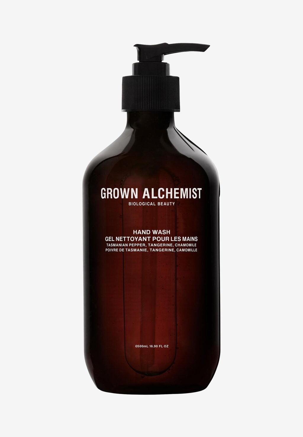 

Жидкое мыло HAND WASH: TASMANIAN PEPPER, TANGERINE, CHAMOMILE Grown Alchemist