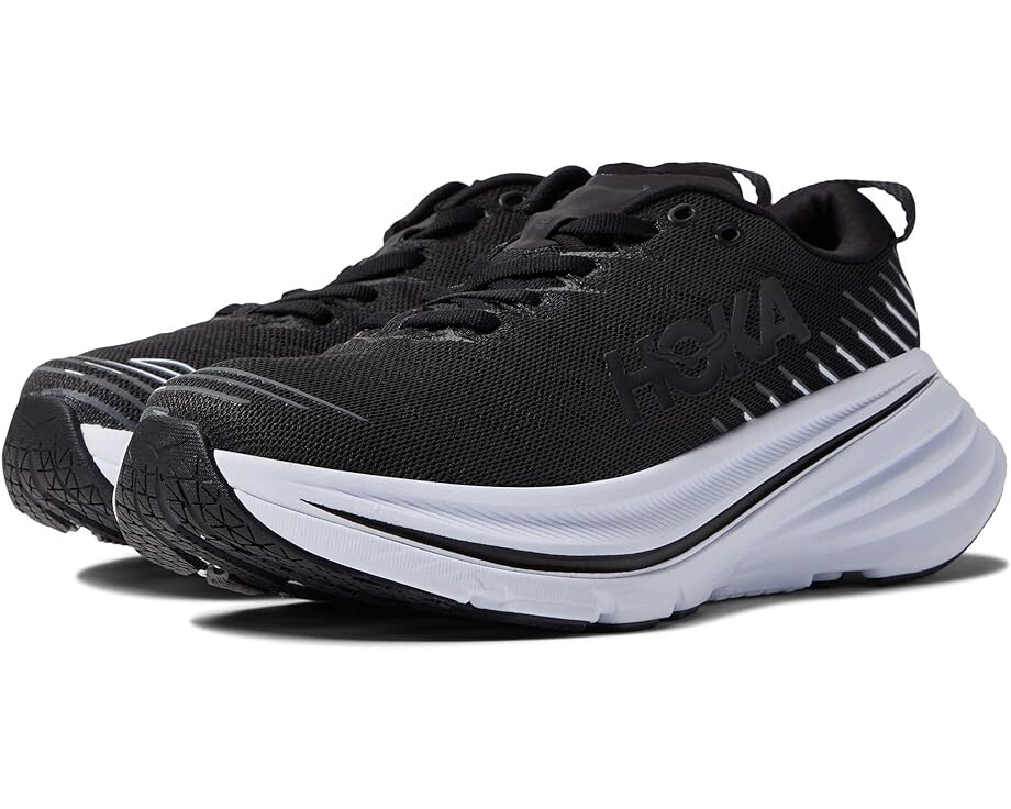 

Кроссовки Hoka Women's Bondi X, черный/белый