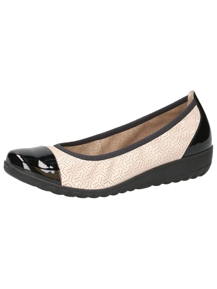 

Балетки Caprice, цвет beige comb