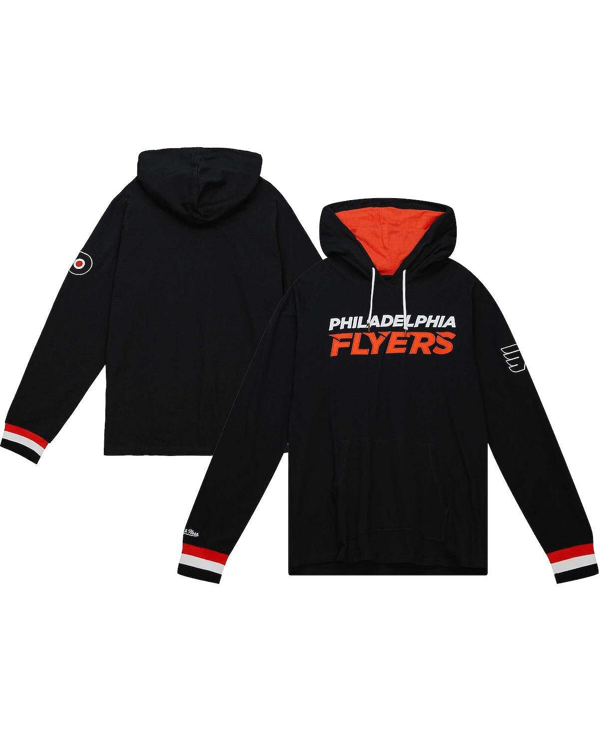 

Мужская черная худи с длинным рукавом Philadelphia Flyers Legendary Slub Mitchell & Ness, Черный