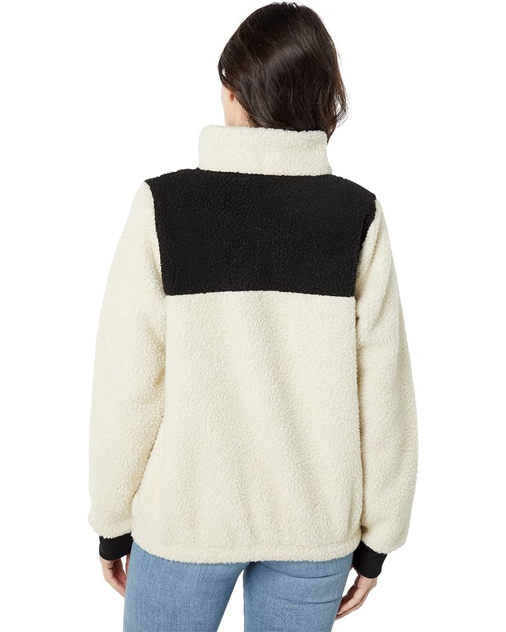 Пуловер Salty Crew Leader Sherpa Pullover, цвет Black/Bone