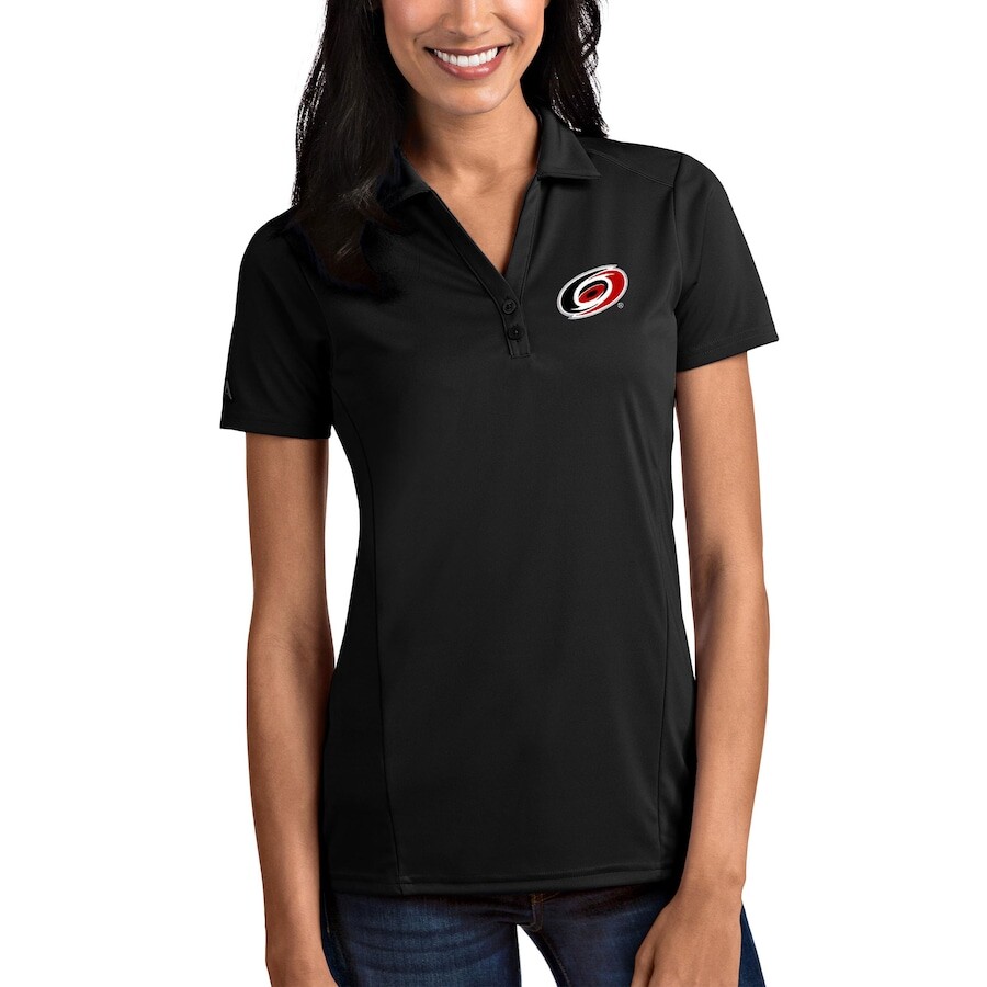 

Поло с коротким рукавом Antigua Carolina Hurricanes, черный