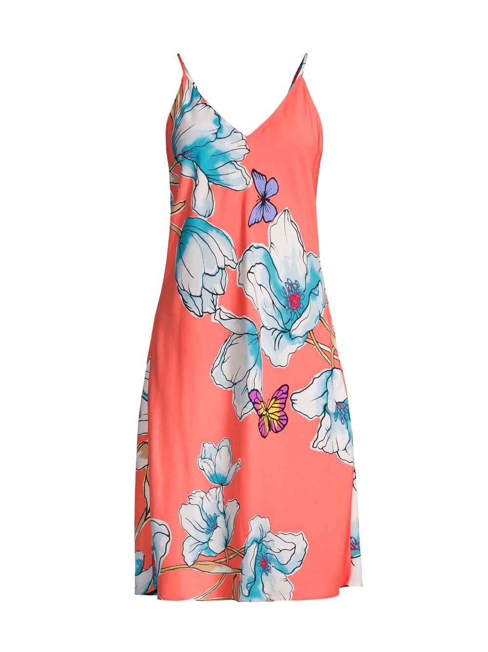 

Ночная рубашка Wild Poppy Natori, коралловый