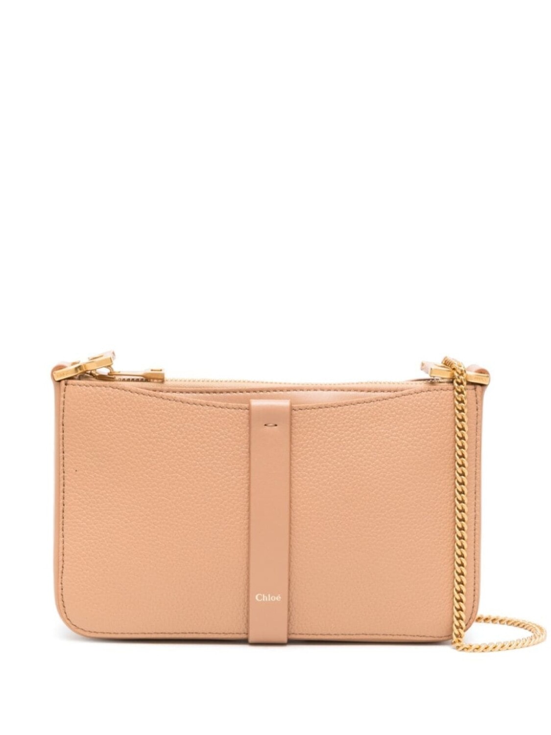 

Chloé сумка через плечо Marcie, коричневый