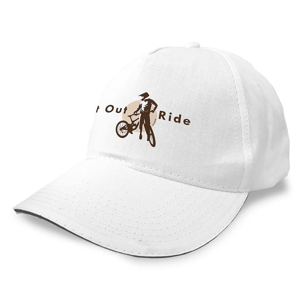 

Бейсболка Kruskis Get Out And Ride, белый