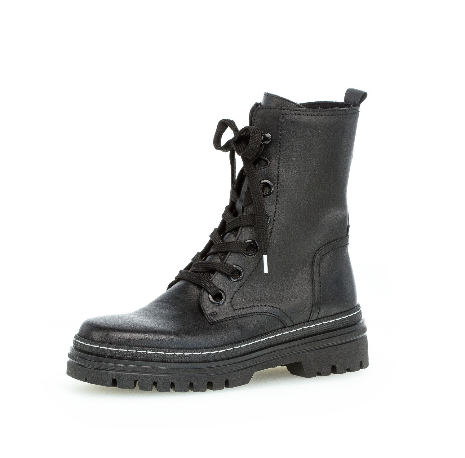 Ботинки Gabor Fashion Biker / Combat Boot, черный ботинки gabor fashion biker combat бежевый