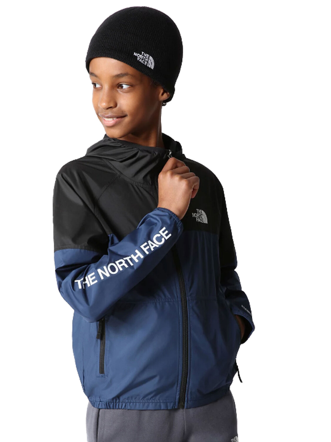 

The North Face Куртка Never Stop Windwall, голубой/черный