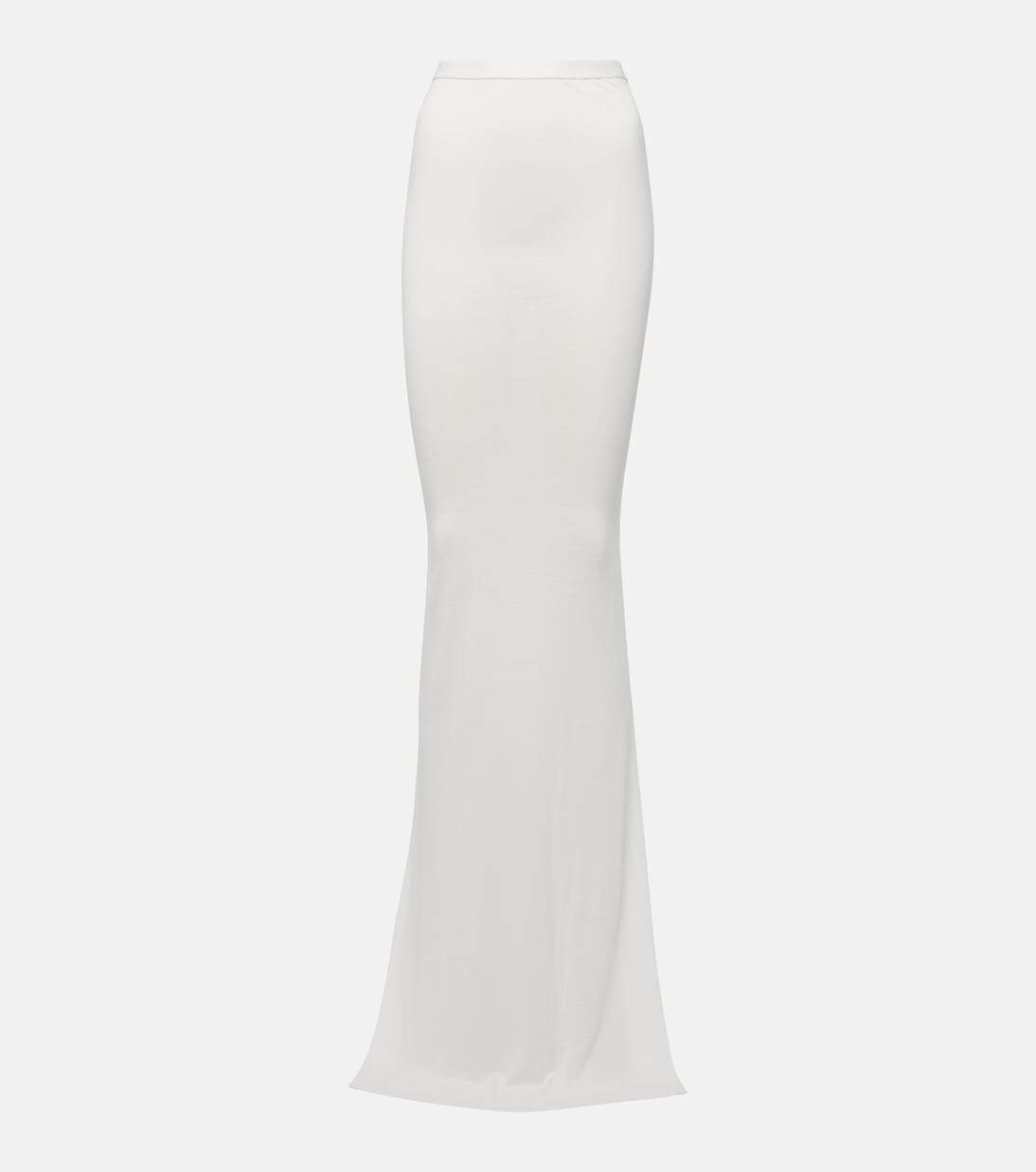 

Юбка макси Lilies из джерси Rick Owens, белый