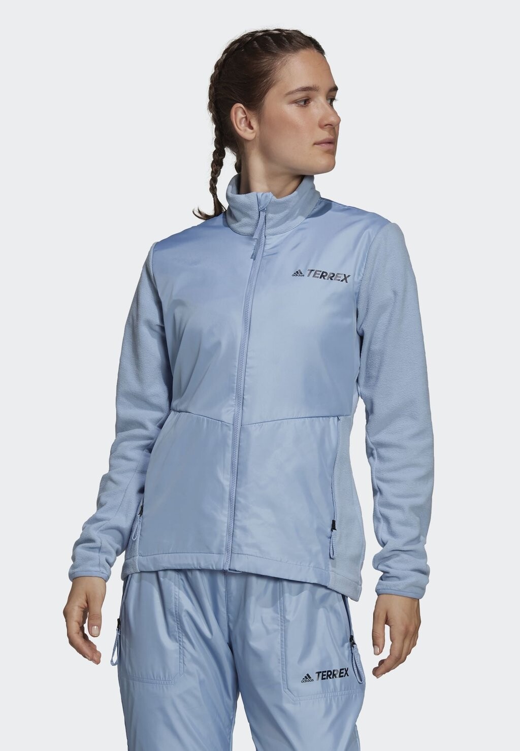 

Флисовая куртка Adidas, синий
