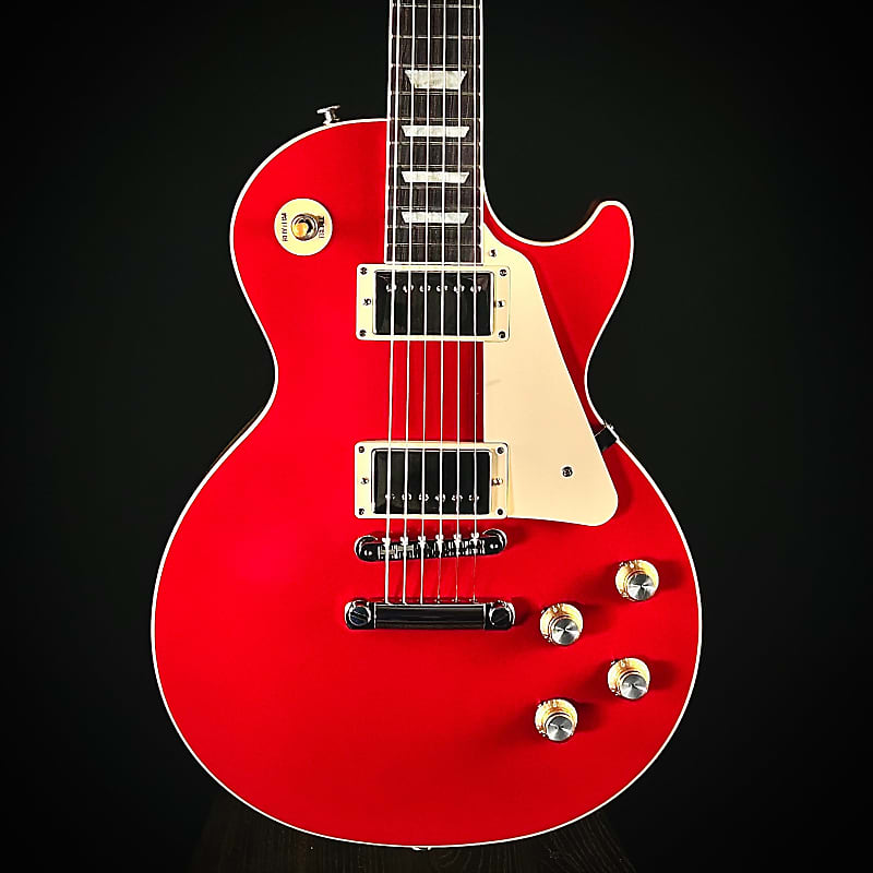 

Электрогитара Gibson Les Paul Standard 1960’s Plain Top Cardinal Red