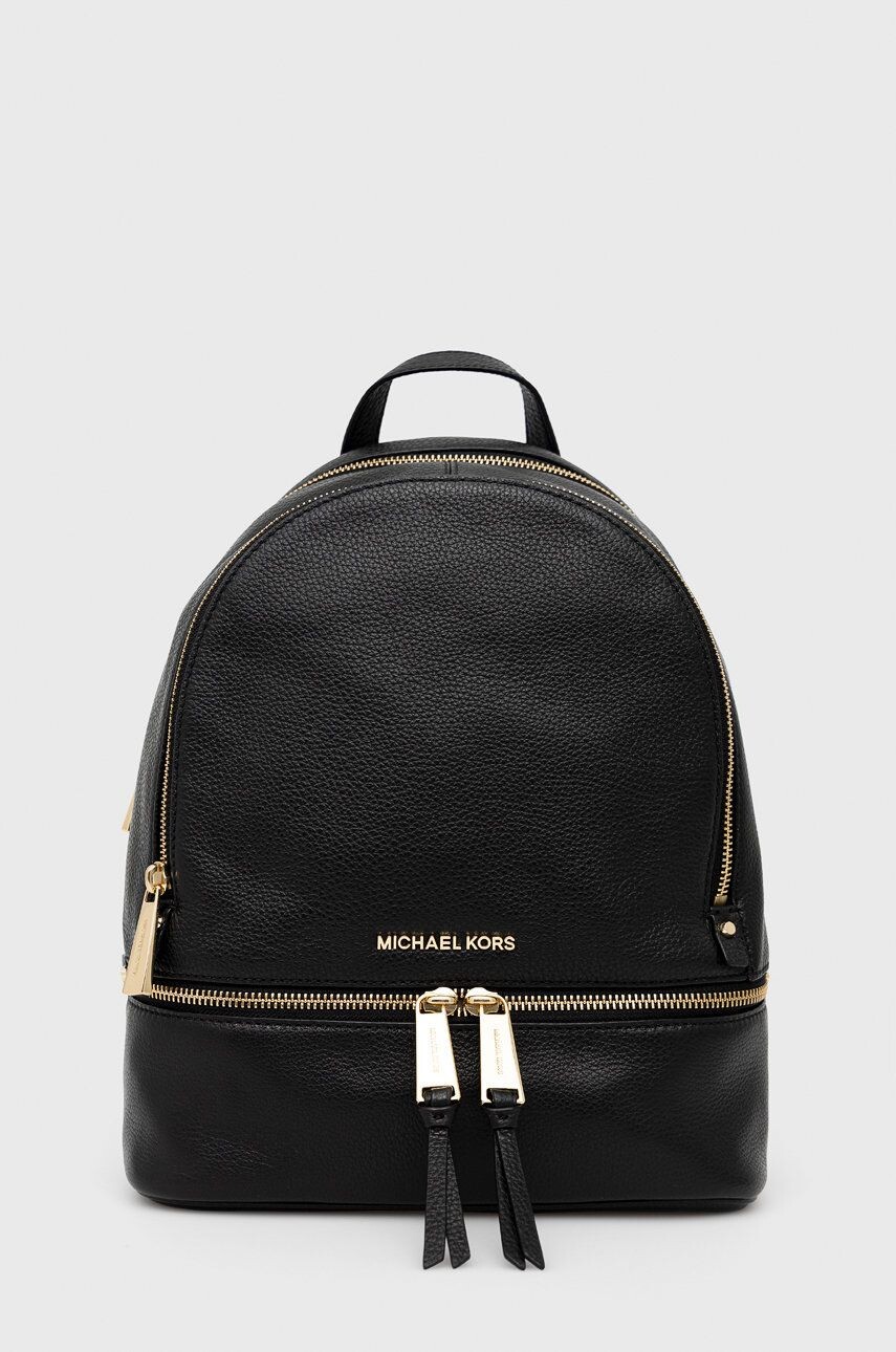 

Кожаный рюкзак MICHAEL Michael Kors, черный