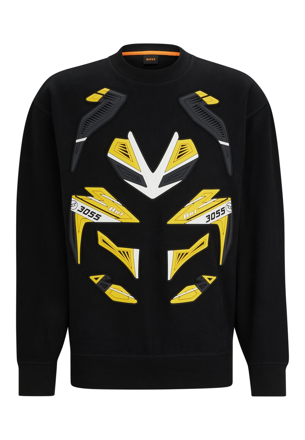 

Толстовка BOSS WEBIKERGEAR Relaxed Fit, черный