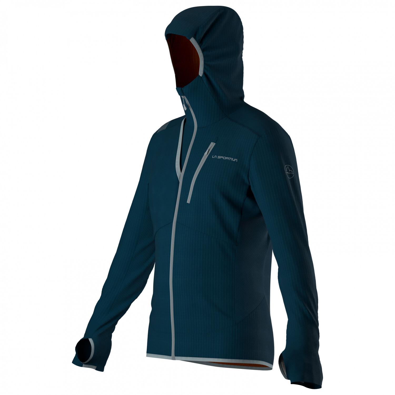 Флисовая жилетка La Sportiva Aequilibrium Thermal Hoody, цвет Storm Blue куртка из софтшелла la sportiva women s aequilibrium softshell цвет storm blue red plum