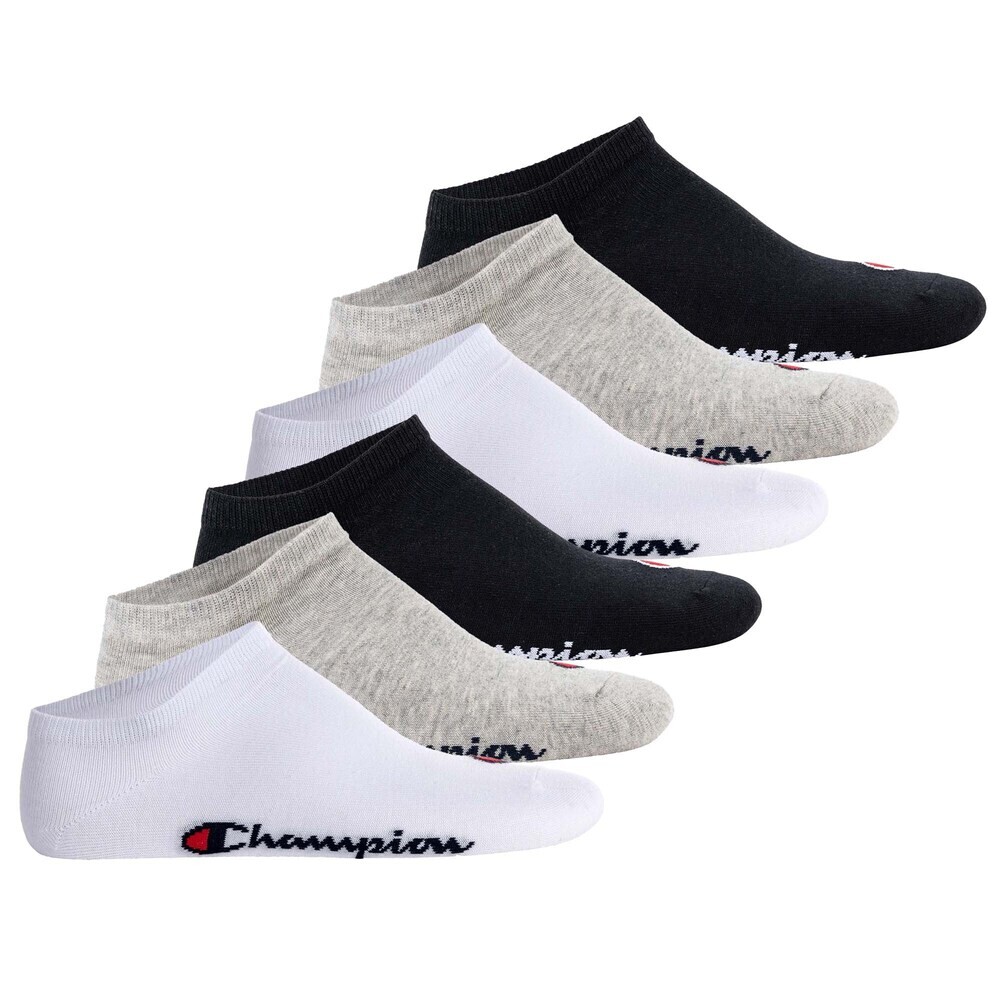 

Носки Champion Authentic Athletic Apparel, серый/черный/белый