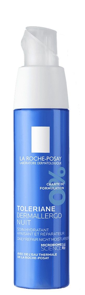 La Roche-Posay Toleriane Dermallegro крем для лица на ночь, 40 ml набор легкий крем пенка la roche posay toleriane 2 шт