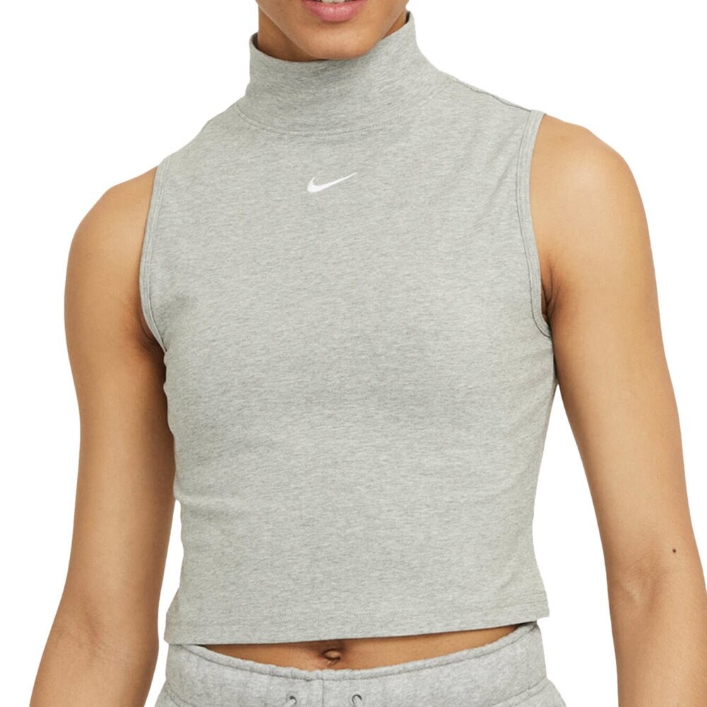 

Футболка без рукавов Nike Essential Mock, серый