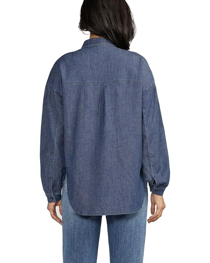 

Рубашка Jag Jeans Relaxed Button-Down Shirt, цвет Blue Edge