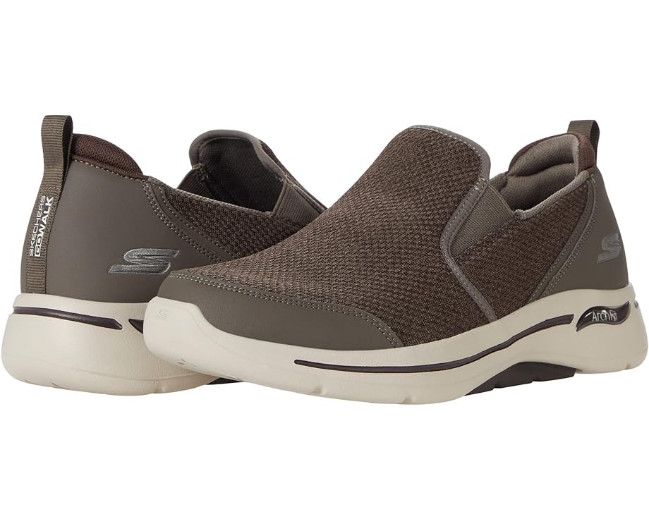 Кроссовки SKECHERS Performance Go Walk Arch Fit - Goodman, цвет Taupe кроссовки skechers delson 3 0 taupe