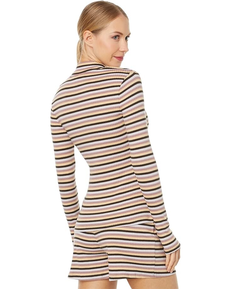 

Футболка Volcom Stone Checked Long Sleeve T-Shirt, цвет Espresso